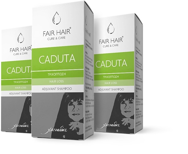 fair hair caduta shampoo three boxes pack